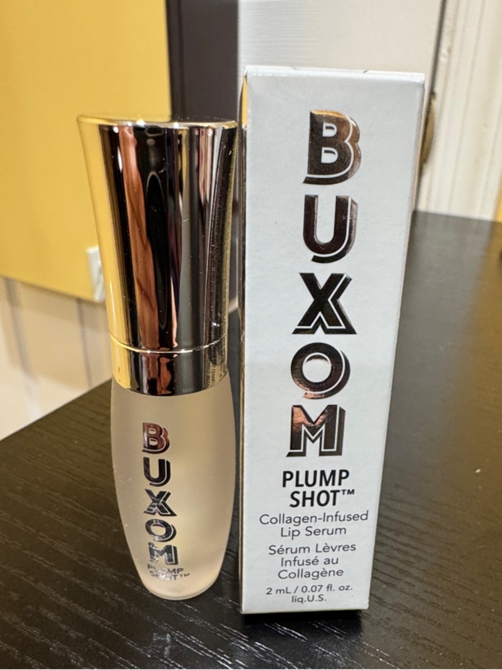 Buxom Plump Shot Lip Serum — Frosted Bottle brand new
